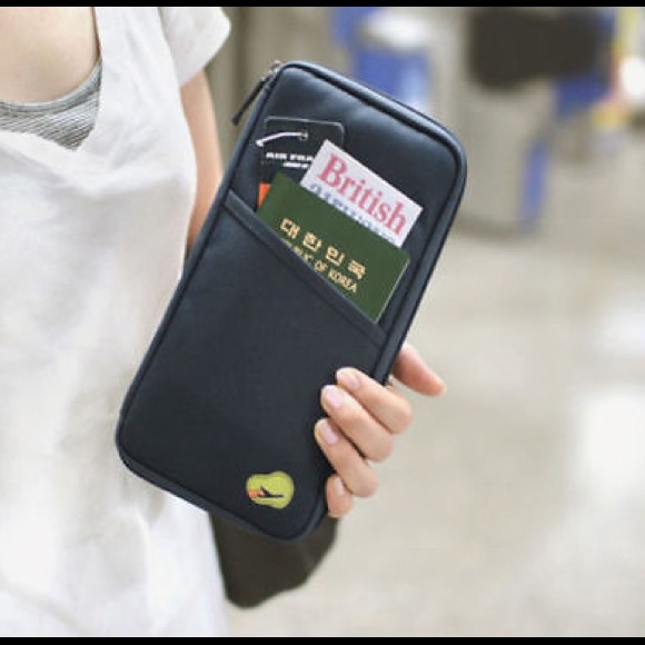 Accessories - ✈️ LAST ONE - NWT Travel Passport Wallet - Navy